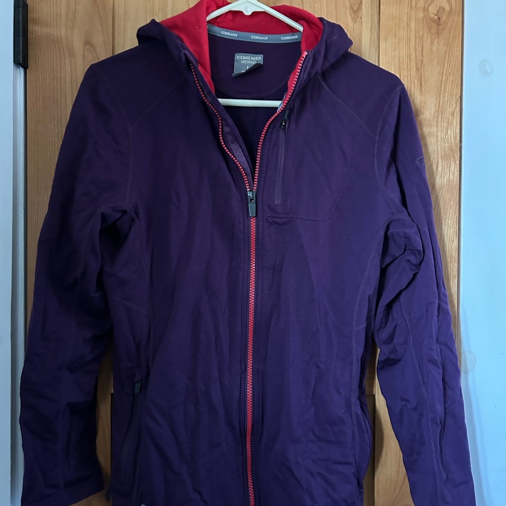 Icebreaker merino full zip hoodie